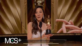 Michelle Yeoh Won Best Lead Actress at the 2023 Oscars for "Everything Everywhere All At Once"