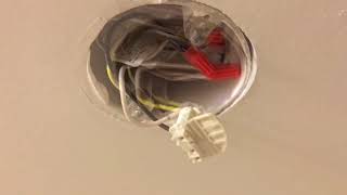 Replacing FireX 120-1128 Smoke Detector with the Kidde I4618