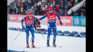 Světový pohár v biatlonu 2017/18 Hochfilzen Štafeta mužů na 4 x 7,5 km