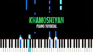 Khamoshiyan | Piano Tutorial | Arijit Singh | Synthesia | Pragya