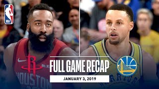 Full Game Recap: Rockets vs Warriors | Overtime Thriller In Oracle