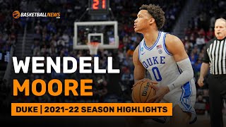 Wendell Moore | Duke | 2021-2022 Season Highlights