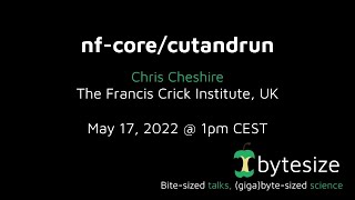 nf-core/bytesize: nf-core/cutandrun