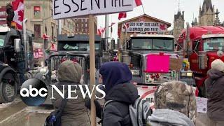 Ottawa hopes to silence protesting truckers’ honking horns