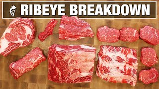 Techniques: Breaking Down A Whole Ribeye - Cheap Steak!