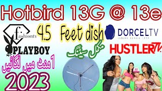 hotbird 13e Dish setting l 13e new update