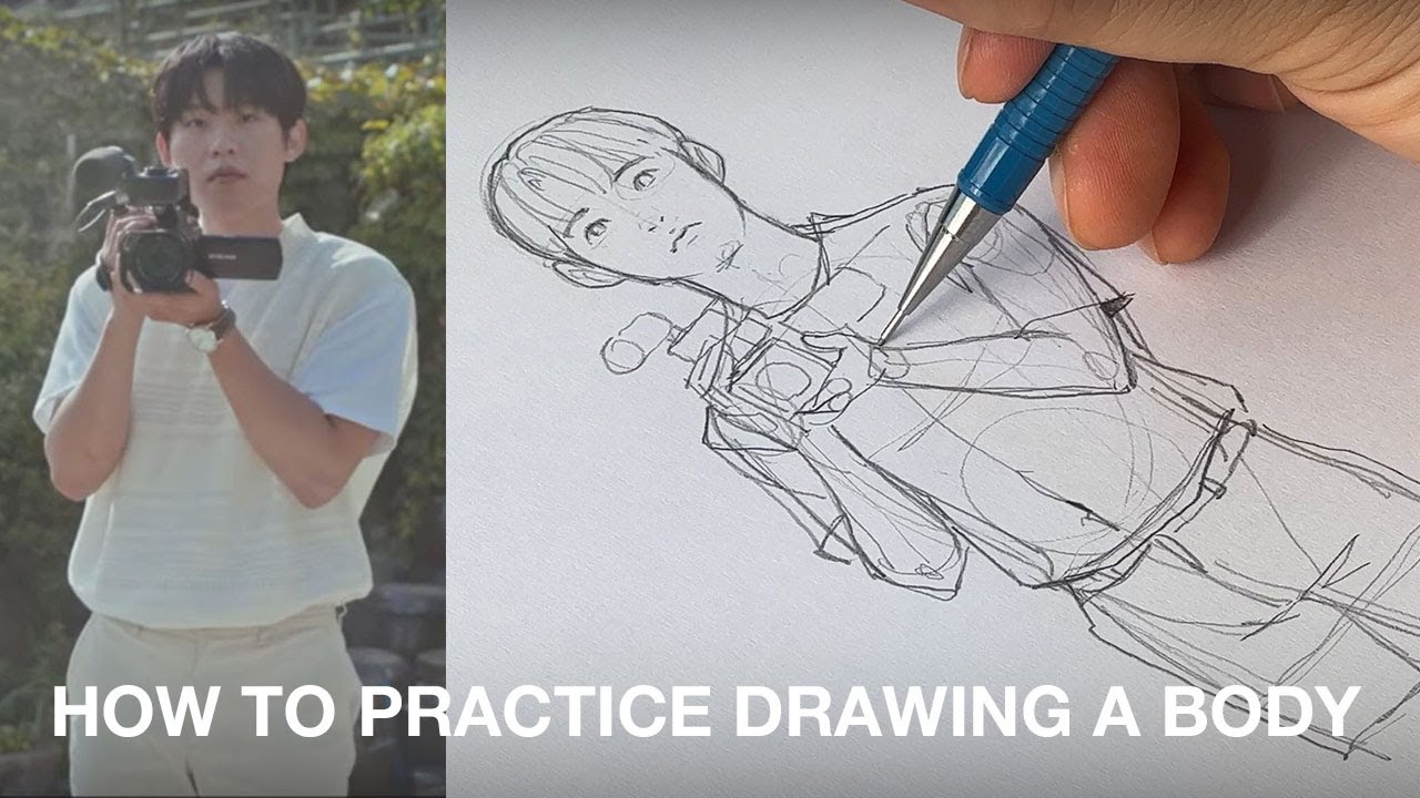 How To Draw A Human Body / To Draw Without Reference!! 🏻 - YouTube