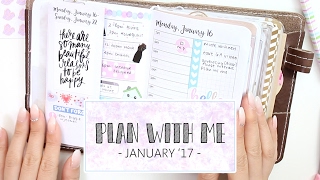 一月 Plan With Me : 旅遊筆記簿日程 | ENG SUBS