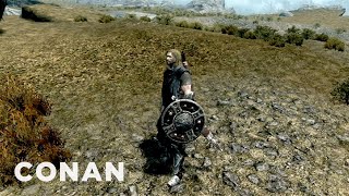 Skyrim: The Andy Richter Voiceover Reel | CONAN on TBS