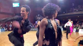 JIVE 😍 👍👍 Battle - Guillem \u0026 Diandra vs Eric TESTA \u0026 Federica - WDSF 2024 GRANDSLAM GOC GER