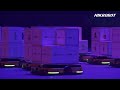 sunrise duty free ecommerce china dance with 100 mobile robots