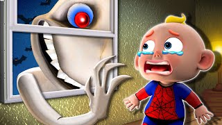 Monster In The Toilet Song 🚽👽 | Don't Cry Little Baby 👀 | NEW✨ Nursery Rhymes for Kids