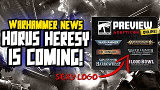 Adepticon Game Reveals CONFIRMED! HORUS HERESY IS COMING...