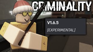 What is Criminality Experimental? - Roblox Criminality