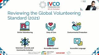 IVCO 2021: Session 4 - Launching the revised Global Volunteering Standard