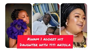 K1 AWON GANUSI REPUBLIC-ALFATIA SHARES HUSBAND SERENADING 1ST CHILD OMOBEWAJO ANJOLA ON HER BIRTHDAY