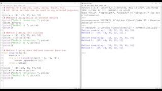 3 Ways to Reverse a List/String/Array in Python