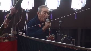 江州音頭　司家 敏嗣　森屋青年団主催盆踊り　2014.08.11