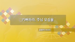 [장충교회 할렐루야 찬양대] | 기뻐하라, 주님 오심을 | 22.12.25 주일 2부