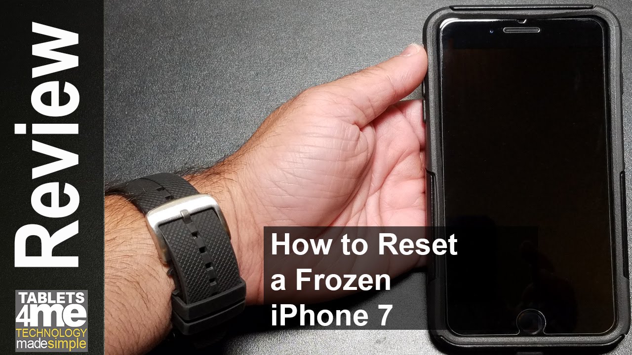 Frozen Apple IPhone 7, Here Is How Soft Reset A Frozen Apple IPhone 7 ...