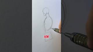 How to draw Body side profile || Jmarron