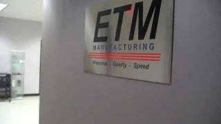 ETM Manufacturing's New Facility Is Complete