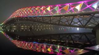 Sabarmati river | Sabarmati riverfront and Atal bridge | Ahmedabad tourist place