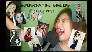 IMPERSONATING SINGERS 4 SHORT COVER