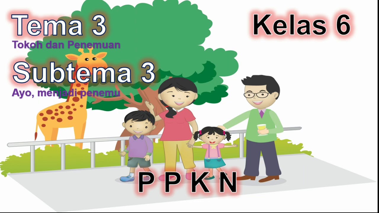 Video Pembelajaran PPKN Kelas 6 Tema 3 Subtema 3 - YouTube