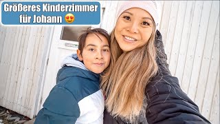 Größeres Kinderzimmer für Johann 🙈 1. Ausflug in Nachbarschaft! Garten im neuen Haus | Mamiseelen