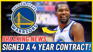 🚨THE RETURN OF KD: Kevin Durant Signs BLOCKBUSTER 4-Year Deal with Warriors!