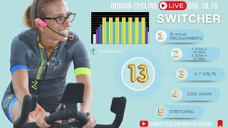 Indoor Cycling Live: Switcher - Raggiungi i Tuoi Obiettivi con Me! - Lezione Spinning 13