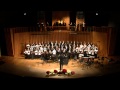 NIU Combined Choirs - Freed - Gloria