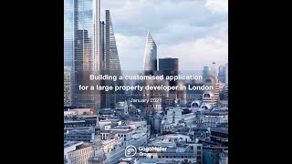 GagaMuller Group: Building a customised application for a large property developer in London.