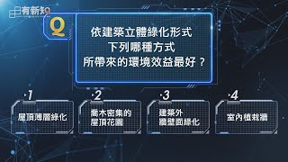 水泥叢林種出垂直森林∣日日有新知∣黃國倉∣ 20231103