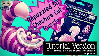 Bepuzzled 3d Crystal Puzzle Cheshire Cat- Tutorial Version