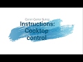 Whirlpool CookTop usage instructon -- Corvin Center Suites