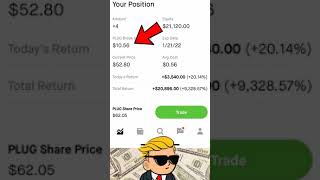 GAINED 21K OFF JUST $200 ON ROBINHOOD | WallStreetBets Options trading PLUG