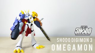 Shodo Digimon Omegamon unboxing and review #bandai #digimon #omegamon