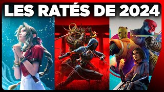 Les plus gros RATÉS gaming de 2024