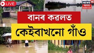 LIVE | বানৰ কৱলত তিনিচুকীয়া ডিব্ৰু-ছৈখোৱা ৰাষ্ট্ৰীয় উদ্যানৰ লগতে কেইবাখনো ৰাজহ গাঁও N18L