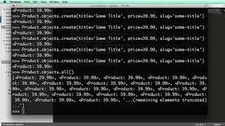 Django tutorial for beginners - 10 The Python Shell