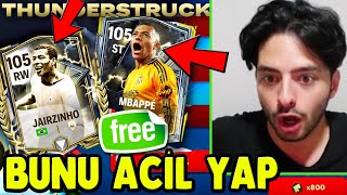 ÇOK ACİL BU TAKTİKLE HEMEN BEDAVA 105 AL ! YILDIRIM PAKET AÇILIMI FC Mobile