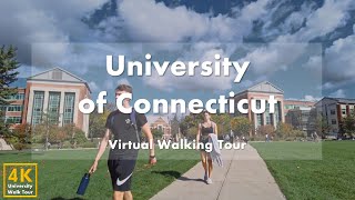 University of Connecticut (UConn) - Virtual Walking Tour [4k 60fps]