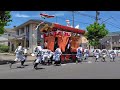 中津祇園 堀川町 朝車 2024