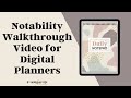 Digital Planning With Notability | Summarized Review of Using Notability For Digital Planners