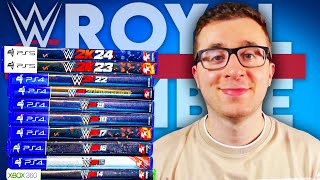 Winning A Royal Rumble In EVERY WWE 2K Game!