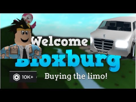 Buying The Limo In Bloxburg! - YouTube