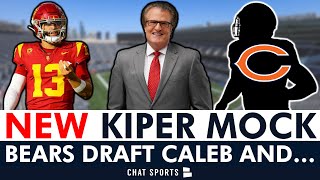 Mel Kiper 2024 NFL Mock Draft: Chicago Bears Select Caleb Williams At #1 + WHO At #9? | Bears Draft