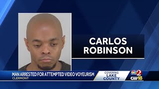 Lake County man arrested for attempted video voyeurism involving minor